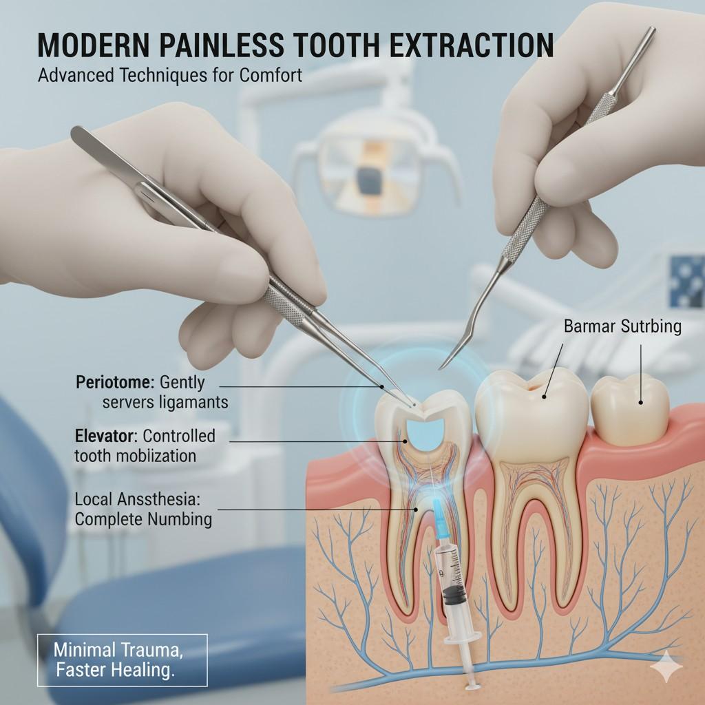 Modern Painless Tooth Extraction: Techniques You Should Know