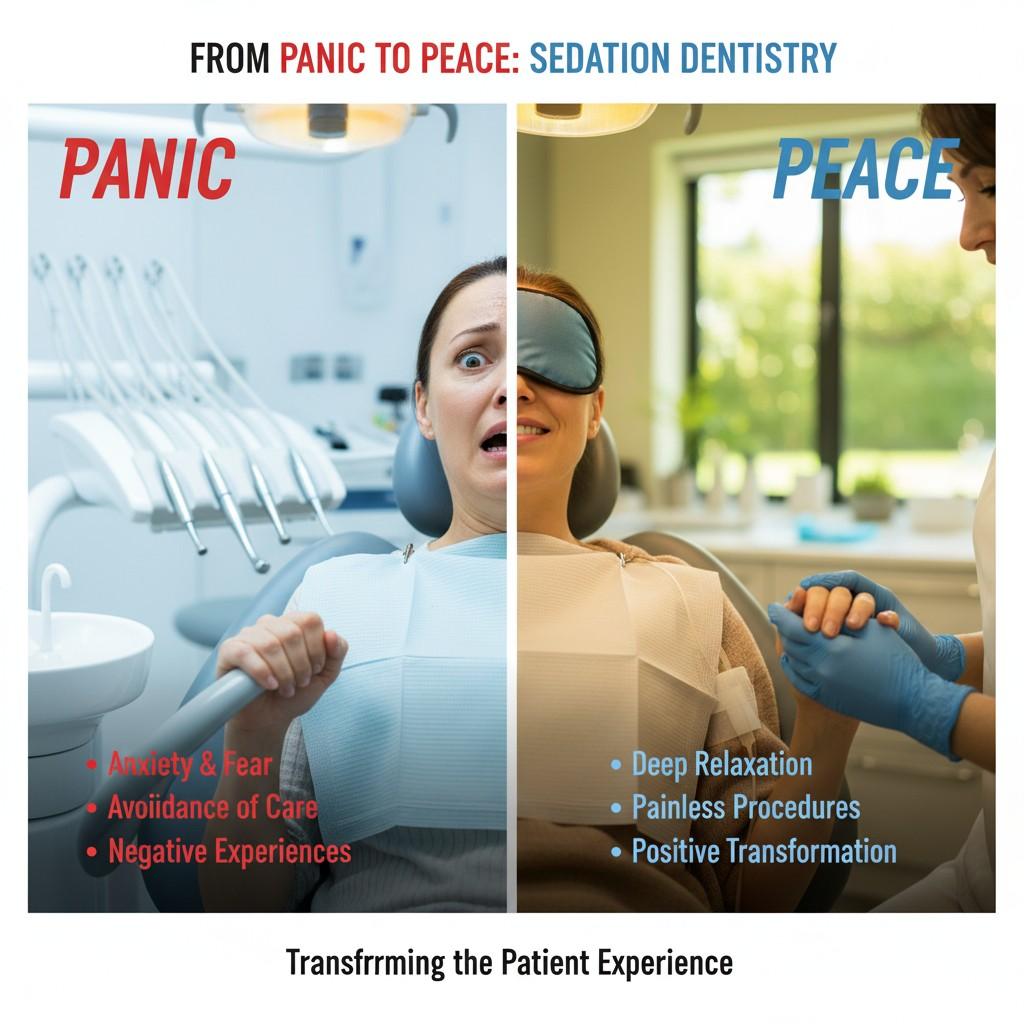 From Panic to Peace: How Sedation Dentistry Is Transforming the Patient Experience
